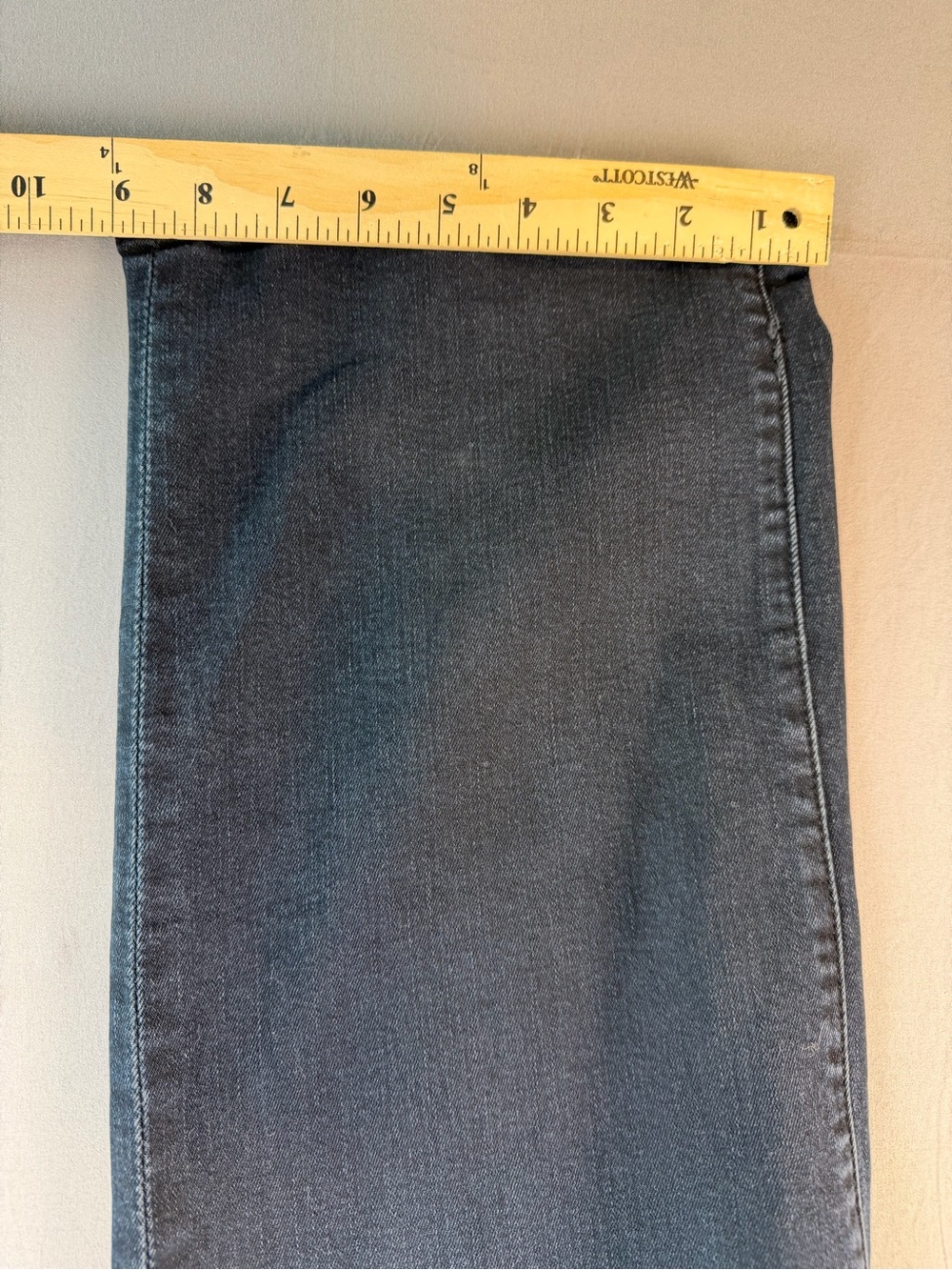 MOTHER Mid-Rise Rambler Zip Ankle Dark Wash Size 31 - Picture 11 of 16